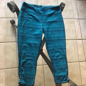 Blue workout pants